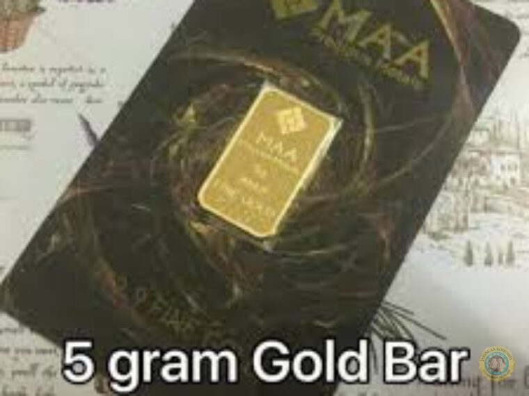 GOLD BAR 999.9 (5 GM)