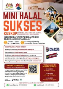 MINI HALAL SUKSES KUSKOP BERSEMPENA CHINA (SHANDONG) – MALAYSIA BRAND EXHIBITION & TRADE FAIR 2026