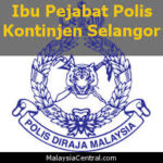 Logo Selangor Contingent Police Headquarters Shah Alam, Selangor