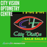 Logo KEDAI CERMIN MATA CITY VISION