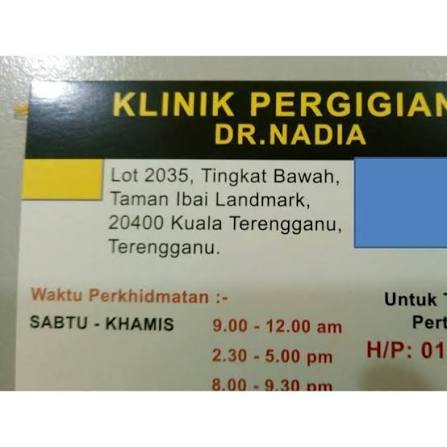 Klinik Pergigian Dr. Nadia