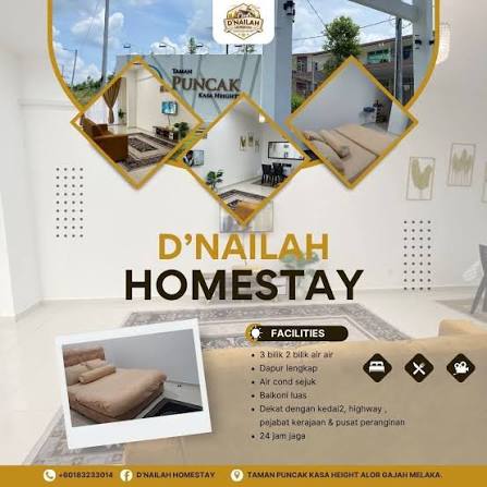 Homestay D’Nailah Alor Gajah