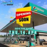 Logo PETRONAS – Lebuh SPA Ayer Keroh Petrol Station Durian TunggaL