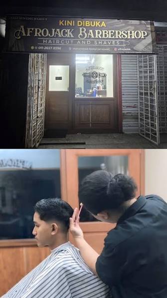 Afrojack Home Barber shop Kepala Batas, Penang