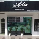 Logo Alia butik kecantikan rambut muslimah johor bahru