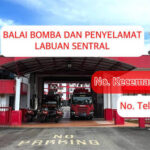Logo Labuan Sentral Fire and Rescue Station