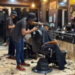 Logo Nusan Barbershop Pasir Puteh, Kelantan