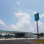 Logo PETRONAS Jalan Tengku Mohamad, Kuala Nerus Petrol Station