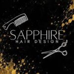 Logo Sapphire Hair Dressing Saloon