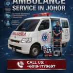 Logo AMBULANCE JOHOR Ambulance service Johor Bahru