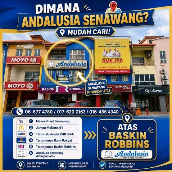 Andalusia Travel & Tours Sdn. Bhd. (Cawangan Senawang)