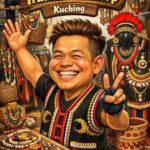 Logo Borneo Traditional Shop Clothing store Serian, Sarawak