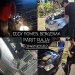 Logo Pomen kereta bergerak di batu pahat