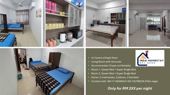 Indai Homestay Sublot 3/Floor, Wisma Megah ·