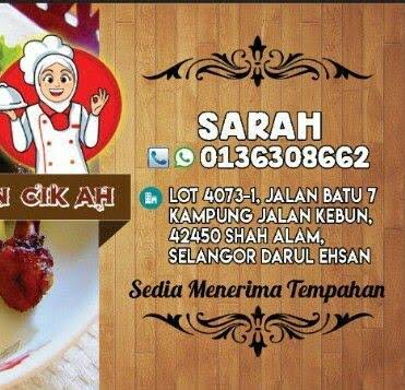 Kedai Makan Cik Ah Shah Alam, Selangor