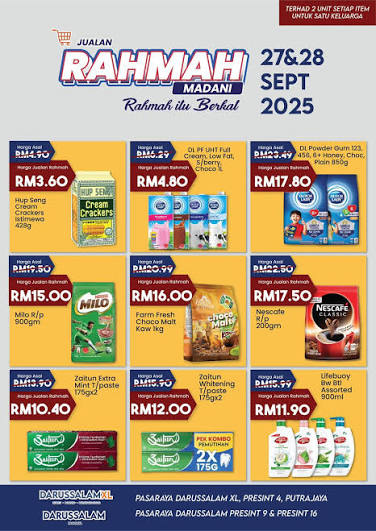 Pasaraya Darussalam Presint 9 (paling murah di putrajaya)