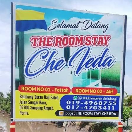 THE ROOM STAY CHE IEDA Homestay Simpang Ampat, Perlis ·
