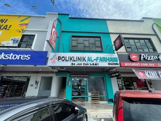 KLINIK 24 JAM XRAY – POLIKLINIK ALFARHAIN BACHOK