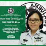 Logo St. John Ambulans Malaysia, Kawasan Hang Tuah Jaya, Negeri Melaka
