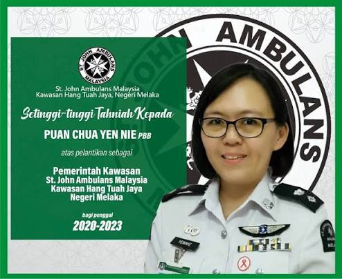 St. John Ambulans Malaysia, Kawasan Hang Tuah Jaya, Negeri Melaka
