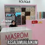 Logo Butik Masrom @ Masrom Boutique Seri Manjung, Perak ·