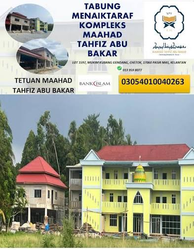 Kompleks Maahad Tahfiz Abu Bakar (MATAB) Pasir Mas, Kelantan