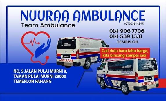 Nuuraa Ambulance service Temerloh, Pahang ·